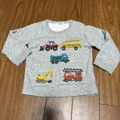 NAUGHTY COMPANY 働くクルマ　しかけ付き　トレーナー　95