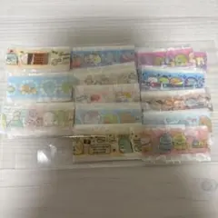 すみっコぐらしマスキングテープ切り売り長め130枚のサムネイル