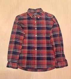 SHIPS　チェック長袖シャツ　Lサイズ
