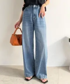 [新品] クラシカルエルフ　ワイドデニムパンツのサムネイル