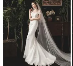 【4月限定値下げ中】ウエディングドレス　マーメイド