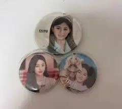 TWICE ツウィTZUYU 缶バッジ 3個セット