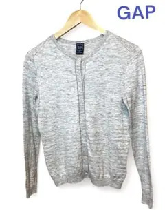 GAP【美品】コットンクルーネックカーディガン