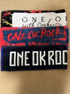 【美品】ONE OK ROCK タオル 3枚セット