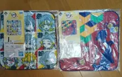 鬼滅の刃　ハンドタオル　2枚セット　冨岡義勇　柱　一番くじ　Ｉ賞　タオルハンカチ