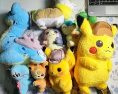 ポケモン ぬいぐるみ まとめ売りセット　８体セット