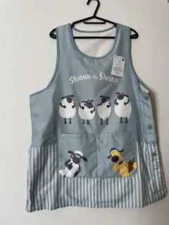 リ*マ様 新品未使用✨️裏起毛エプロンShaun the Sheep MLサイズ