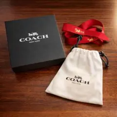 COACH ギフト箱と巾着袋セット