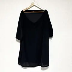 limi feu ヨウジヤマモト 袖レース紐　ブラウス カットソー　とろみのサムネイル