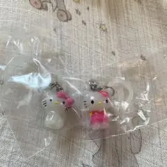 ハローキティ　めじるしアクセサリー　チャーミーキティ　ハローキティお花