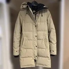 Canada Goose フード付きダウンジャケット Mサイズ ベージュ