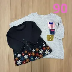 女の子 長袖 トップス