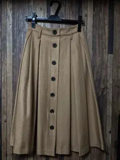 【新品】INGNI Mサイズ ボタン付きフレアスカート