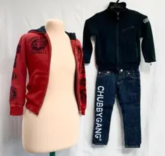 子供服 3点 HYSTERIC MINI パーカー 他 まとめ売り100/120