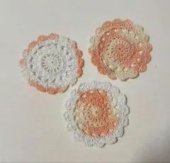 No.266 レース編み ドイリー ハンドメイド - メルカリ