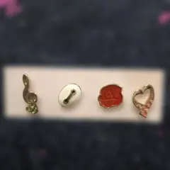 東京ディズニーリゾート　ピアス4個