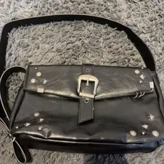 ZARA スタッズ付き デニム ハンドバッグ タグつき♪ - メルカリ