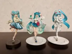 初音ミク フィギュア3体