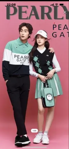 パーリーゲイツ 韓国　☆ ダウン　スカート ハニカム4WAYストレッチスカート | PEARLY GATES（パーリー