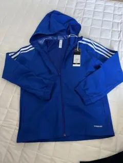 adidas フード付き ウィンドブレーカー 140 タグ付き