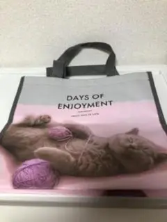 猫デザイン トートバッグ 大きめ