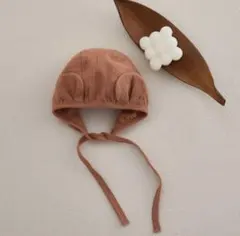 ベビーボンネット　ベビー用帽子　赤ちゃんの帽子