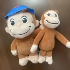 おさるのジョージ ぬいぐるみ 2点セット