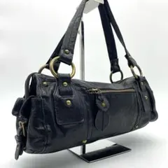 00s archive city leather hand bag y2k