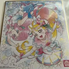 おまとめ買いok! キュアサマー・キュアローラ　色紙　プリキュア