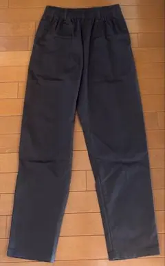 GU シェフパンツ 丈長め チャコール サイズM オンライン限定