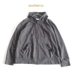 soulberry ソウルベリー⑅୨୧⑅* パーカー　ポケットフリル　羽織り