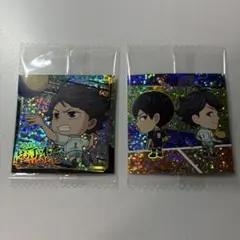 ハイキュー！ウエハースver.2 影山飛雄 及川徹 シークレット 排球レア