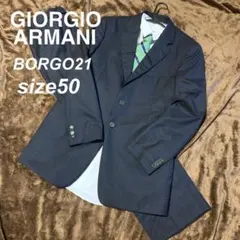GIORGIO ARMANI セットアップ　BORGO21 チェック イタリア製のサムネイル