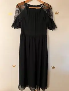 JS FASHION ブラック パーティードレス