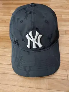 ニューヨークヤンキース キャップ ブラックカモフラ