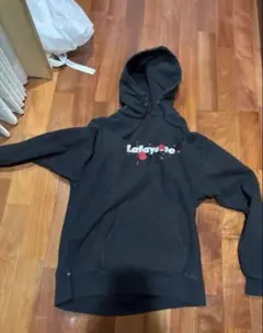 Lafayette ロゴ入り 黒パーカー