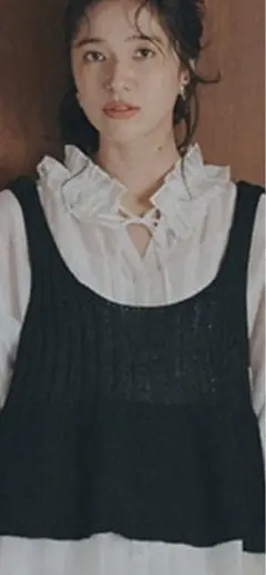 スタジオクリップ 7ゲージ切り替えペプラムベスト