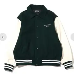 atmos pink ２WAY スタジアムジャケット GREEN L
