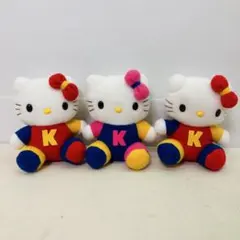 【２種３点セット★2000年製】ハローキティ　フェルト　ぬいぐるみ　サンリオ