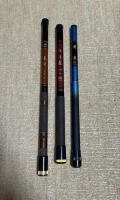 渓流・清流竿 3本セット　ダイワ 春渓 38 / 渓春 390 / 清流 36