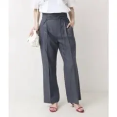 Spick & Span ネイビー　パンツ　サイズ34