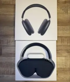 【週末限定値下げ】AirPods Max ブラック 本体、ケース、ケーブル付