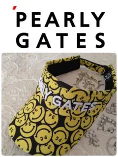 PEARLY GATES スマイリーフェイス バイザー