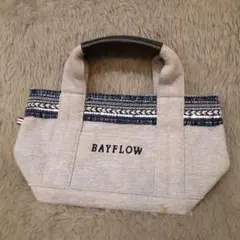 BAYFLOW ハンドバッグ グレー
