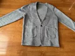 ニット フリースジャケット