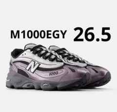 ニューバランス M1000EGY 新品 シルバー パープル ブラック 26.5