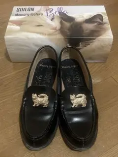 【値下げ不可】siiilon Memory loafers Bella 黒