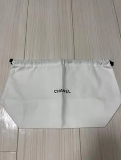 【新品・未使用】CHANEL 巾着　ホワイトのサムネイル