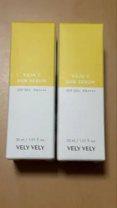 VELY VELY ゆずサンセラム 30ml 2本セットのサムネイル
