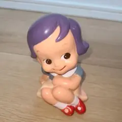 昭和レトロ 第一勧業銀行 のばらちゃん ソフビ 貯金箱 非売品